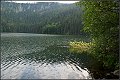 Černé jezero    s Jezerní stěnou v pozadí 
